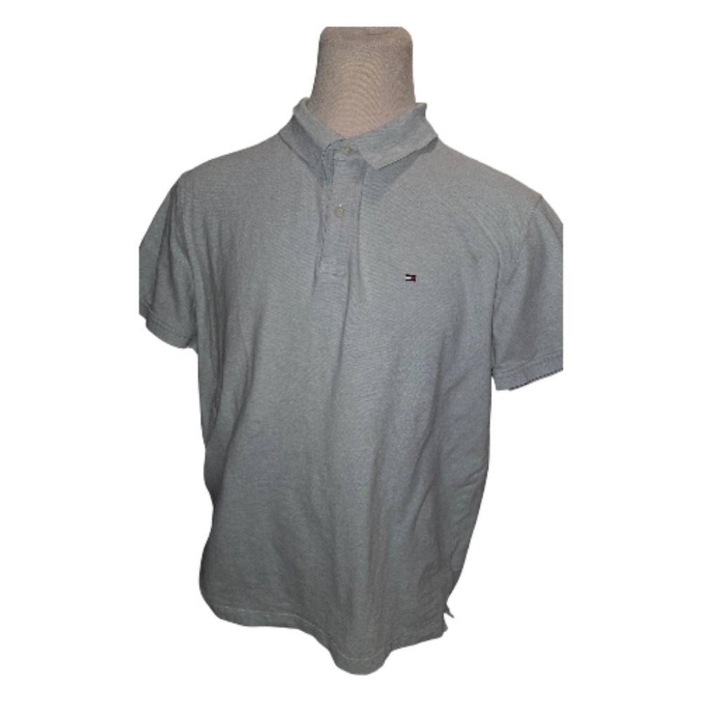 Tommy Hilfiger Light Blue Polo Shirt for Men